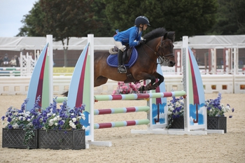 Hollie Gerken steps up to the challenge in exciting jump off